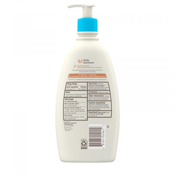 Aveeno Baby Daily Moisture Lotion 532ml  #ABLS532 - Image 2